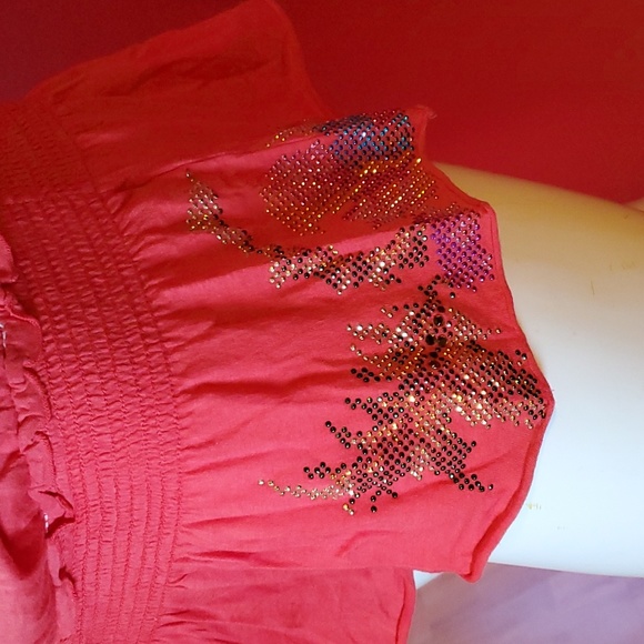 Sz L - Language Los Angeles Designer Brand Tank Tunic Beach Coverup Top BNWT - Picture 5 of 13